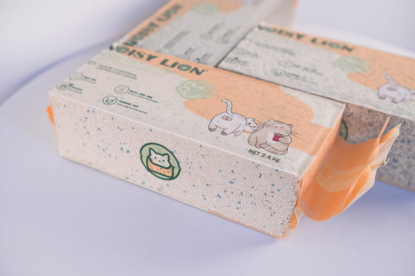 Noisy Lion low-tracking cassava cat litter pellets in Canada